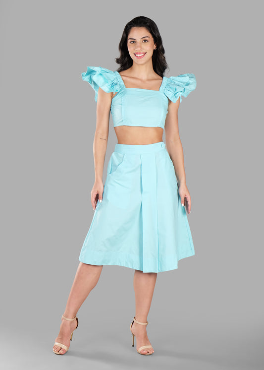 The Bloom Coord Set - Light Azure