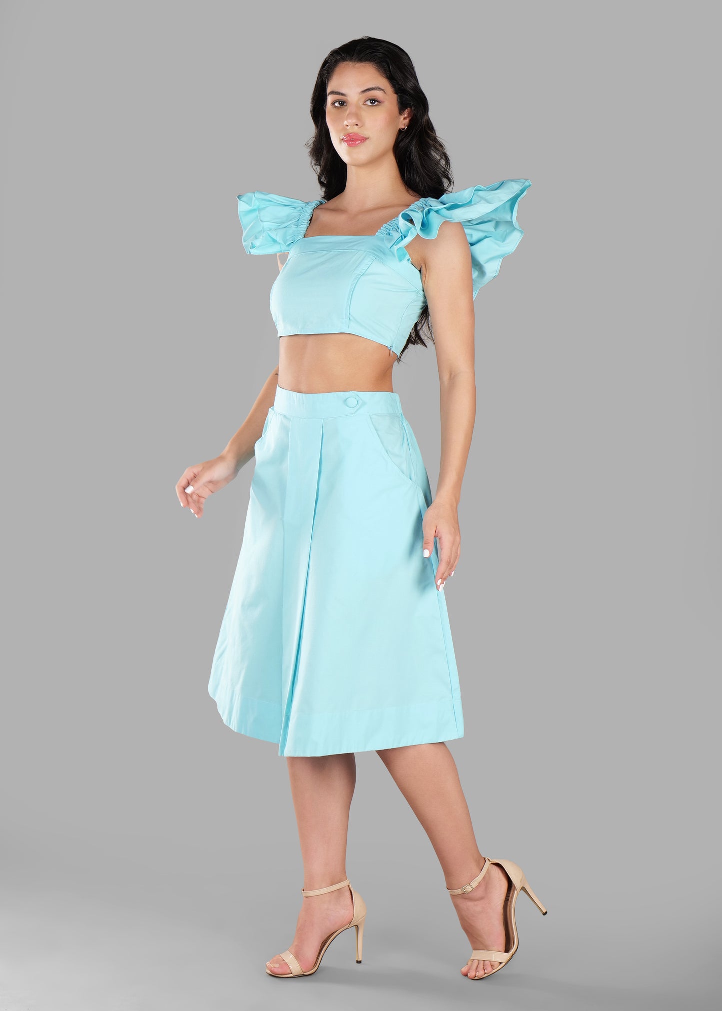 The Bloom Coord Set - Light Azure