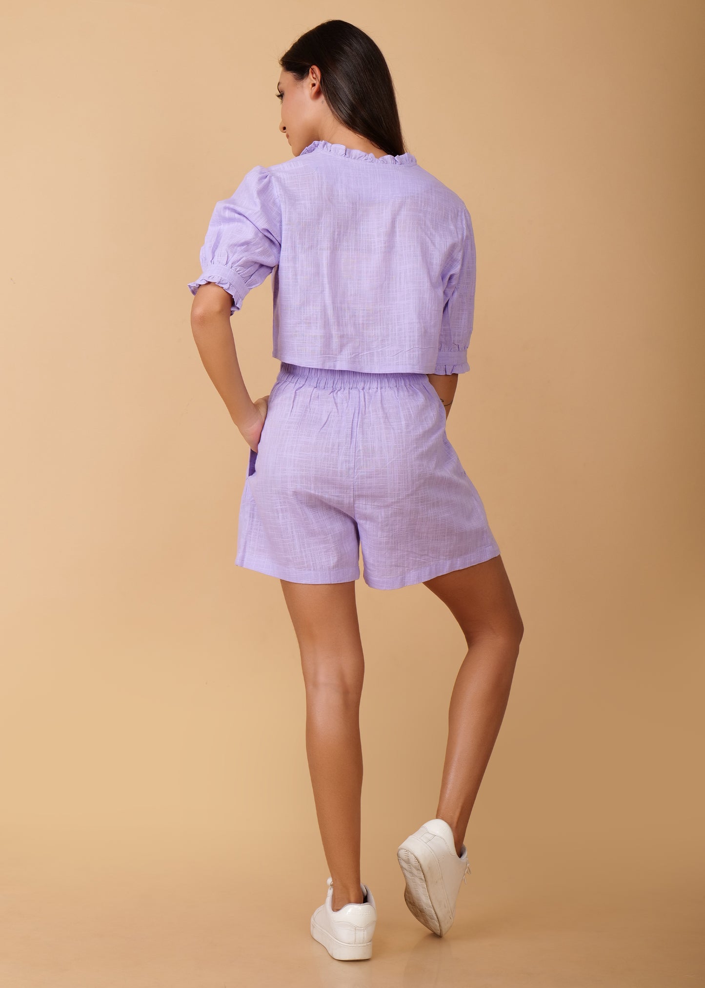 Solid Lavender Summer Coords Set