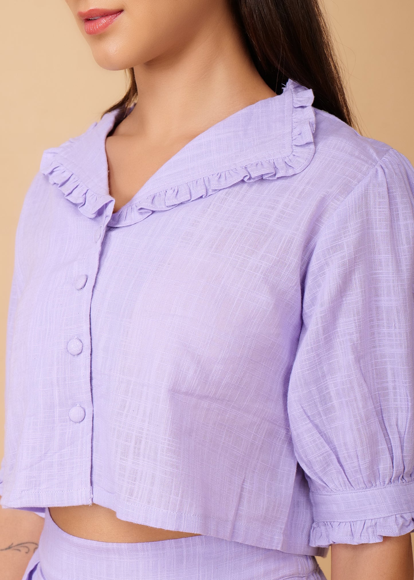 Solid Lavender Summer Coords Set