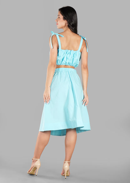 The Serene Coord Set - Light Azure