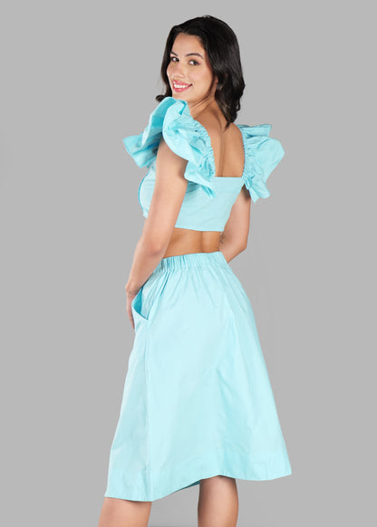 The Bloom Coord Set - Light Azure