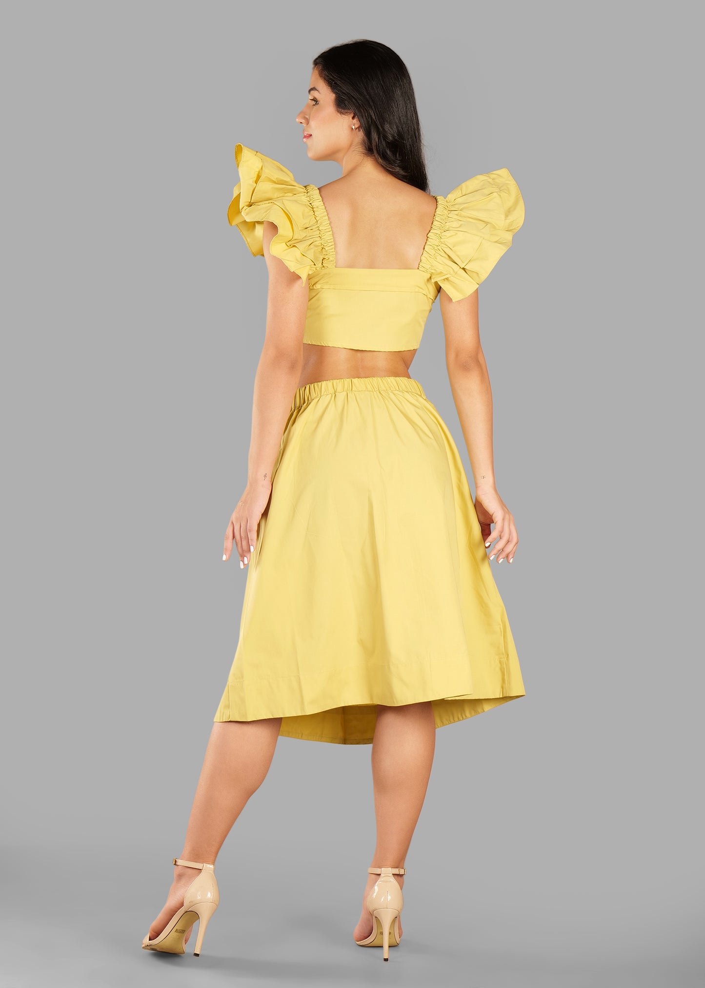 The Bloom Coord Set - Pastel Yellow