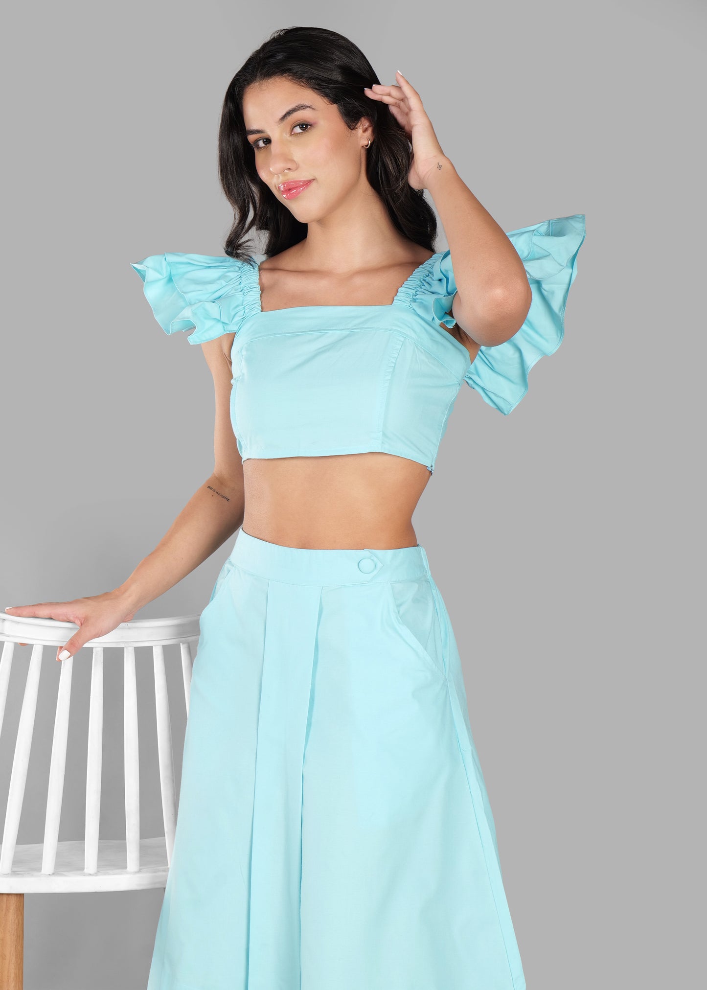 The Bloom Coord Set - Light Azure