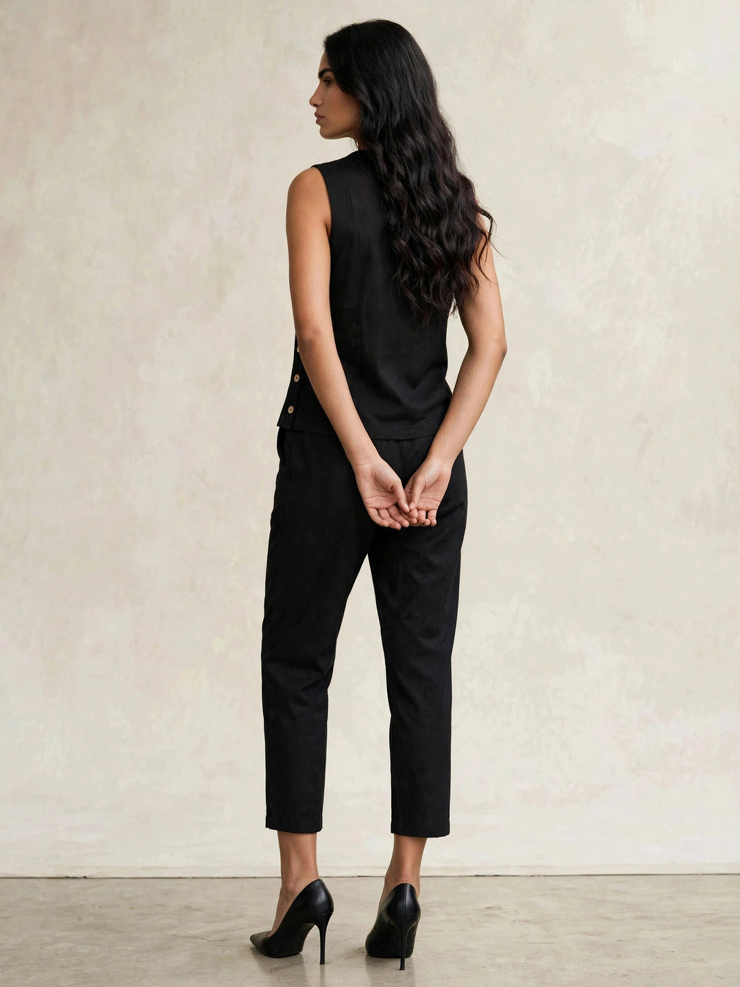The Button Coord Set | Black