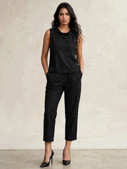 The Button Coord Set | Black