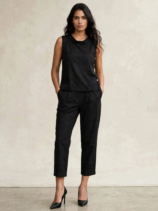 The Button Coord Set | Black