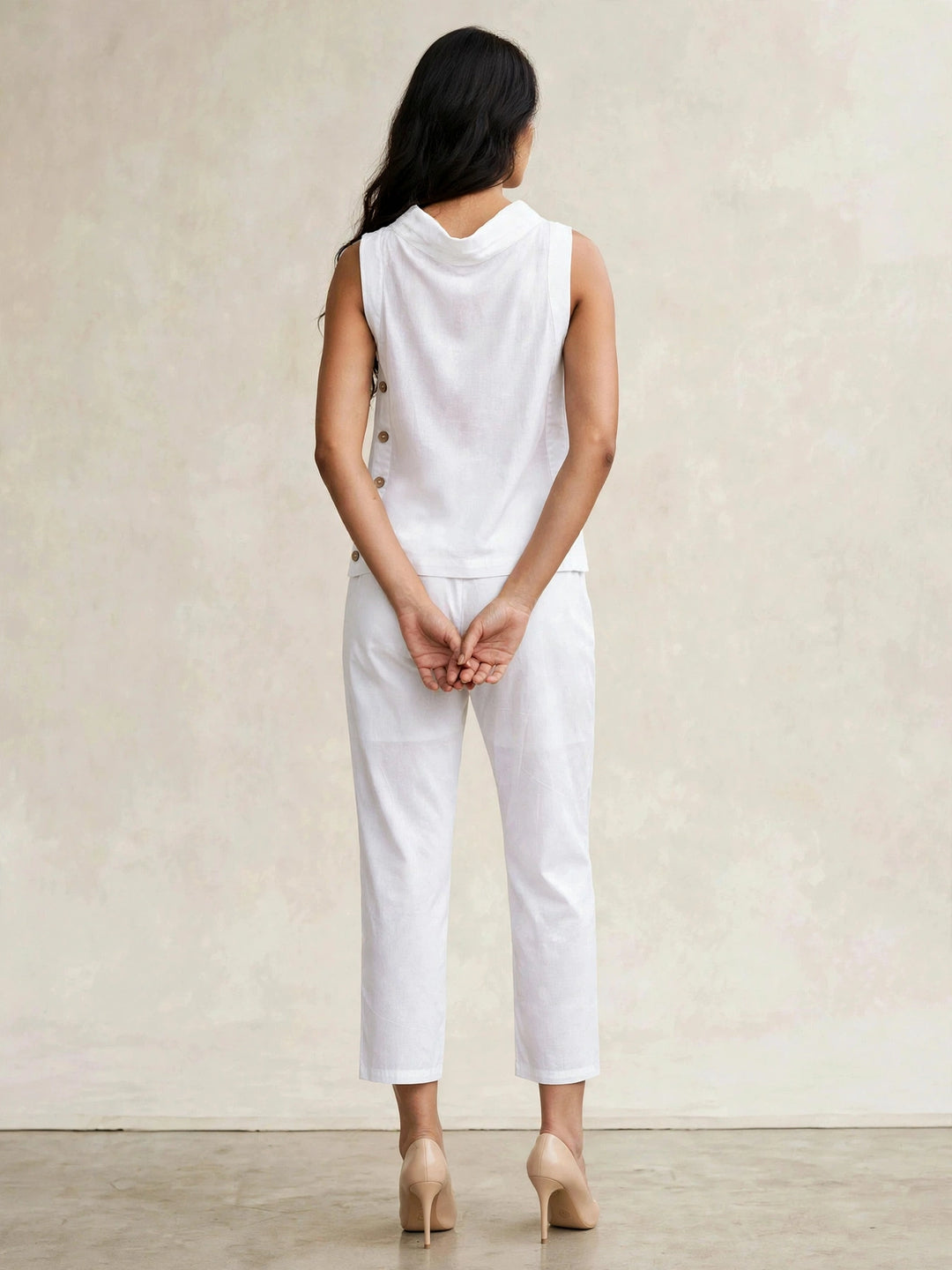The Button Coord Set | White