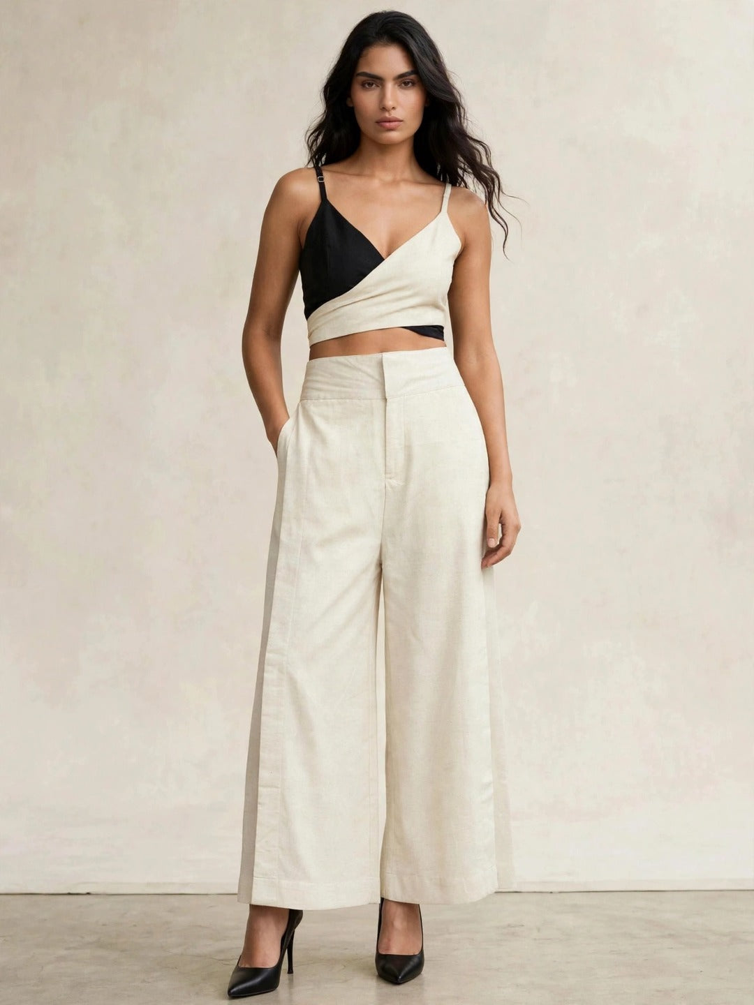 The Wrap Coord Set | Off White