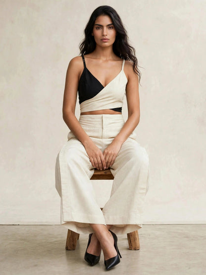 The Wrap Coord Set | Off White