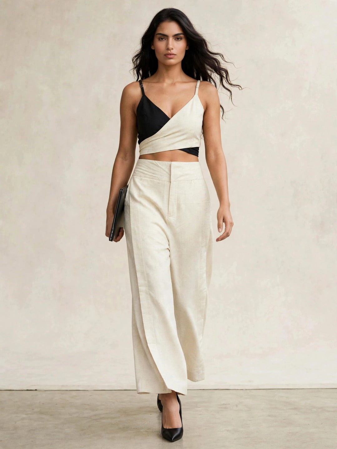 The Wrap Coord Set | Off White