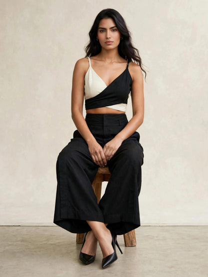 The Wrap Coord Set | Black