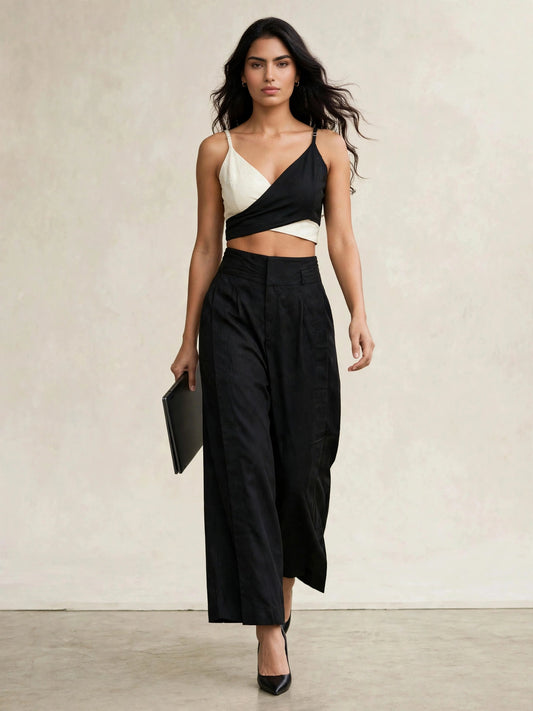 The Wrap Coord Set | Black