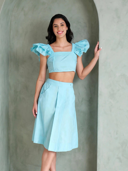 The Bloom Coord Set - Light Azure