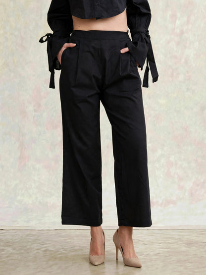 The Bow Coord Set | Black