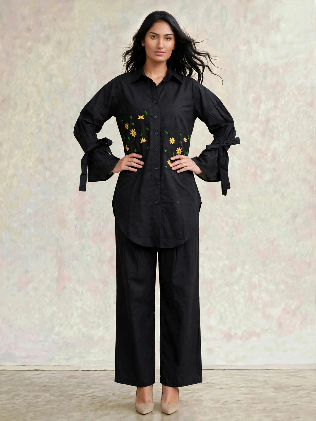 The Bow Coord Set | Black
