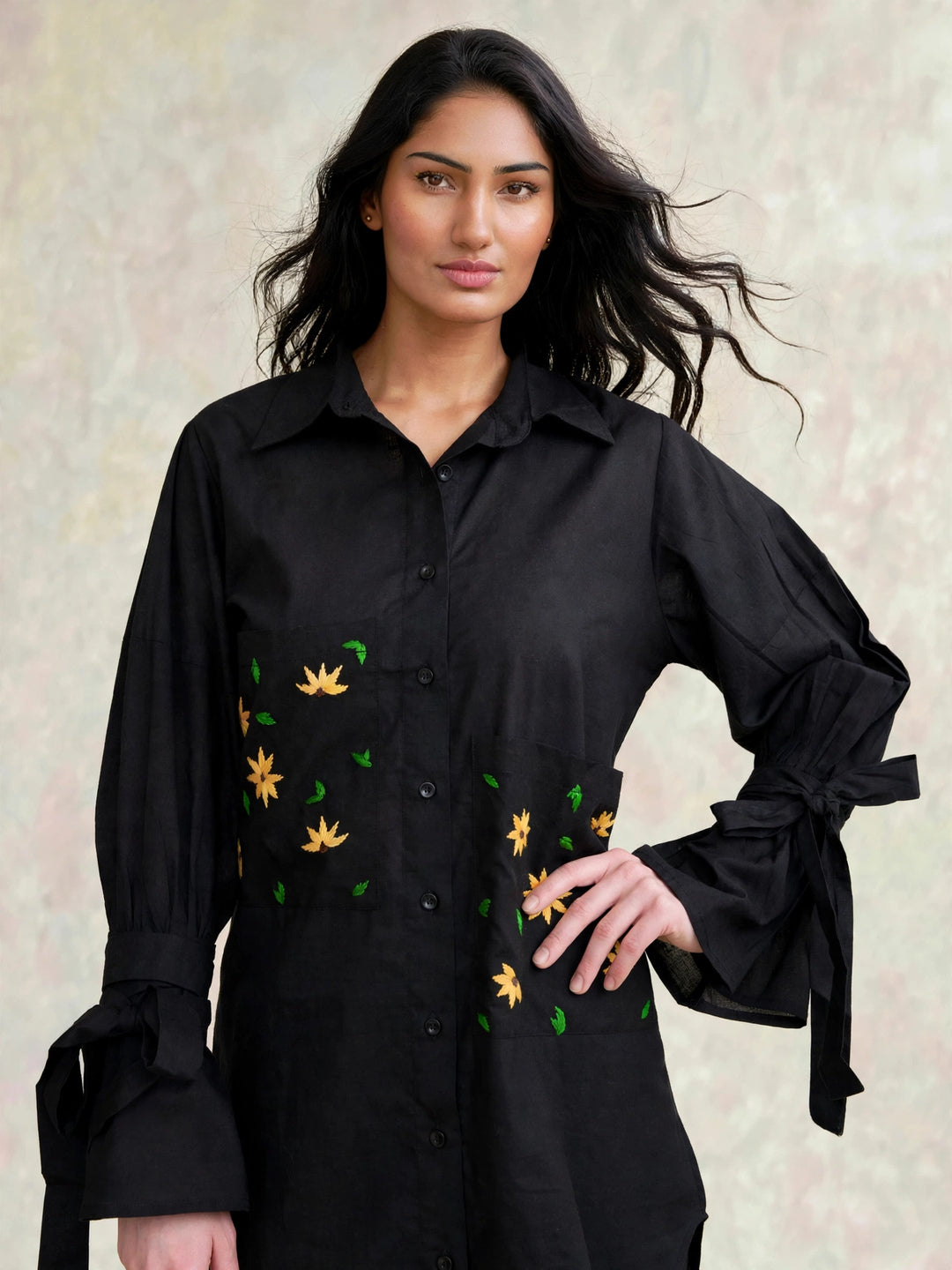 The Bow Coord Set | Black
