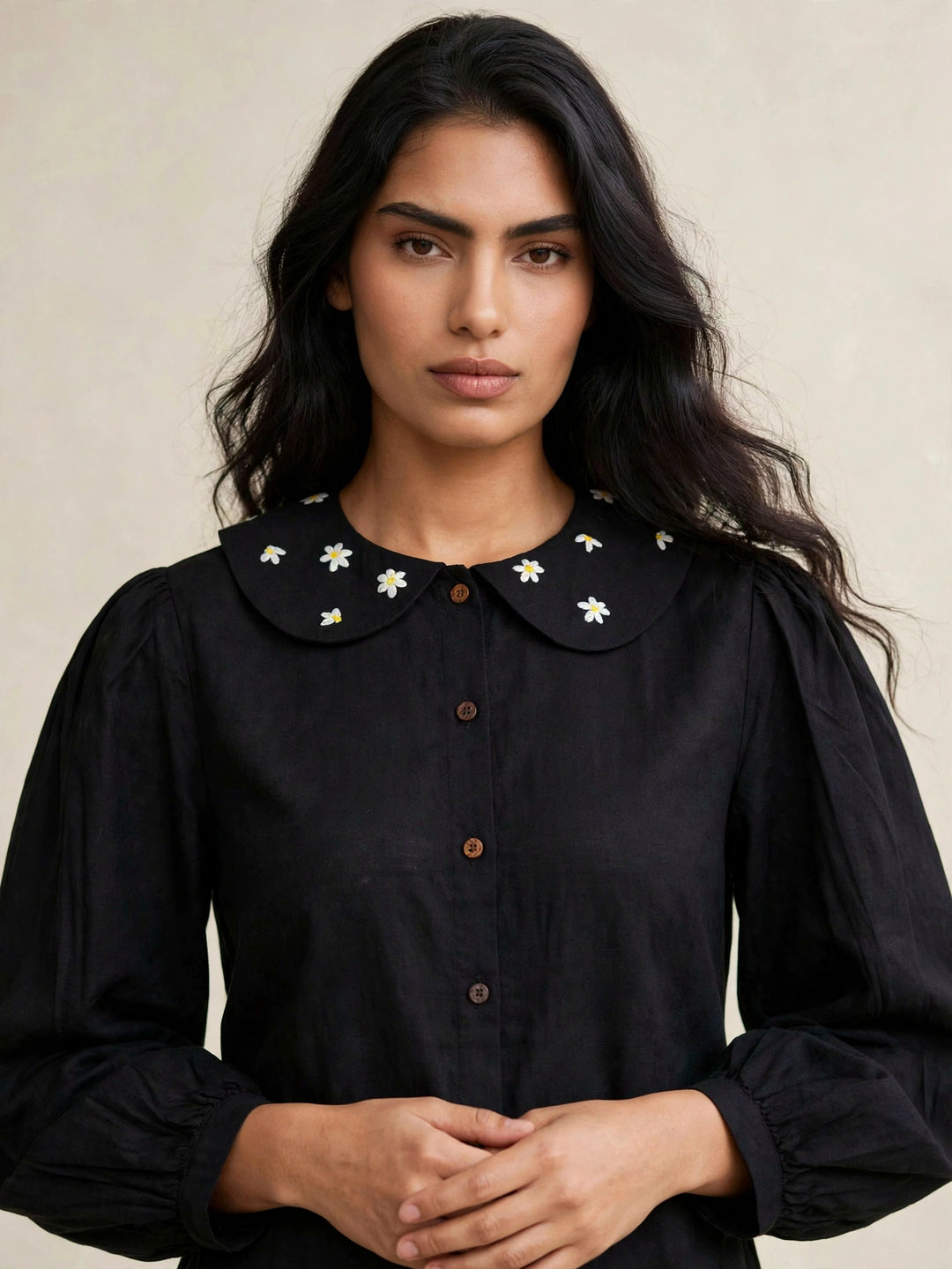 Threaded Grace Coord Set | Black