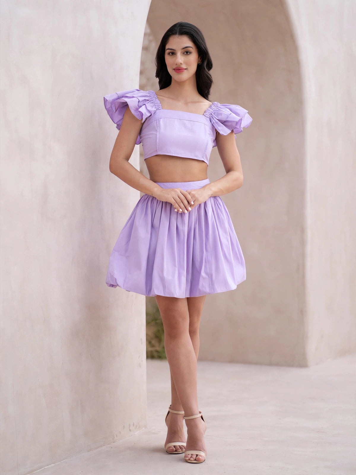 The Rhythm Coord Set- Lavender