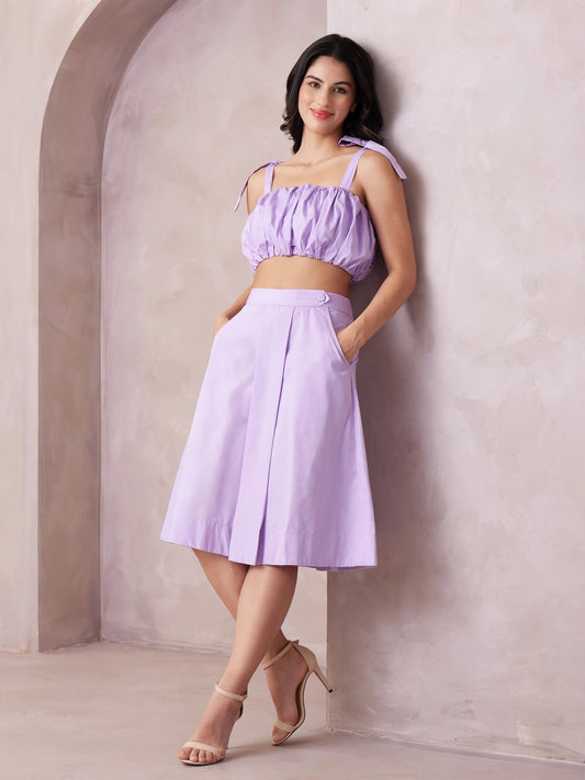 The Serene Coord Set - Lavender