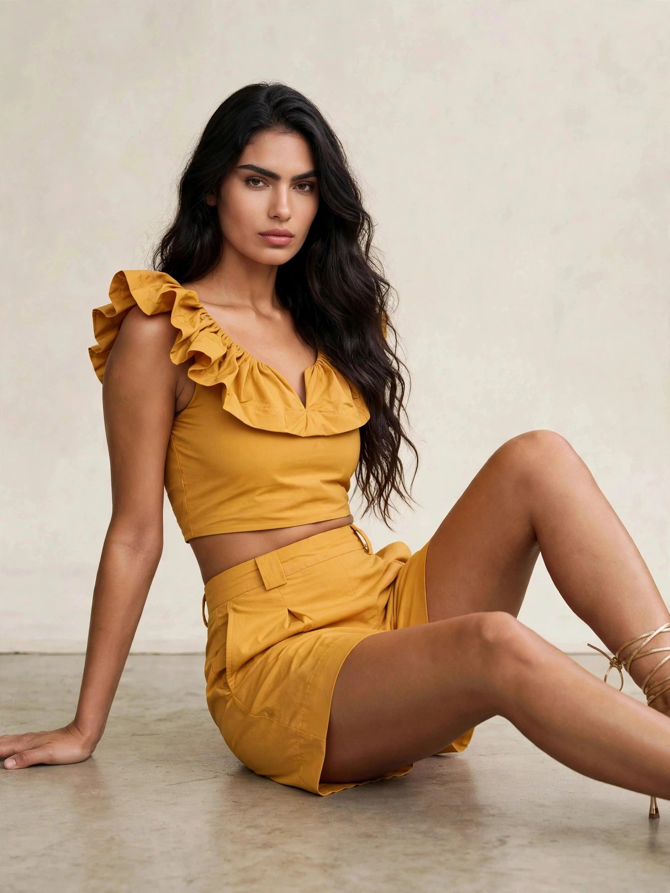 The Petal Set - Mustard