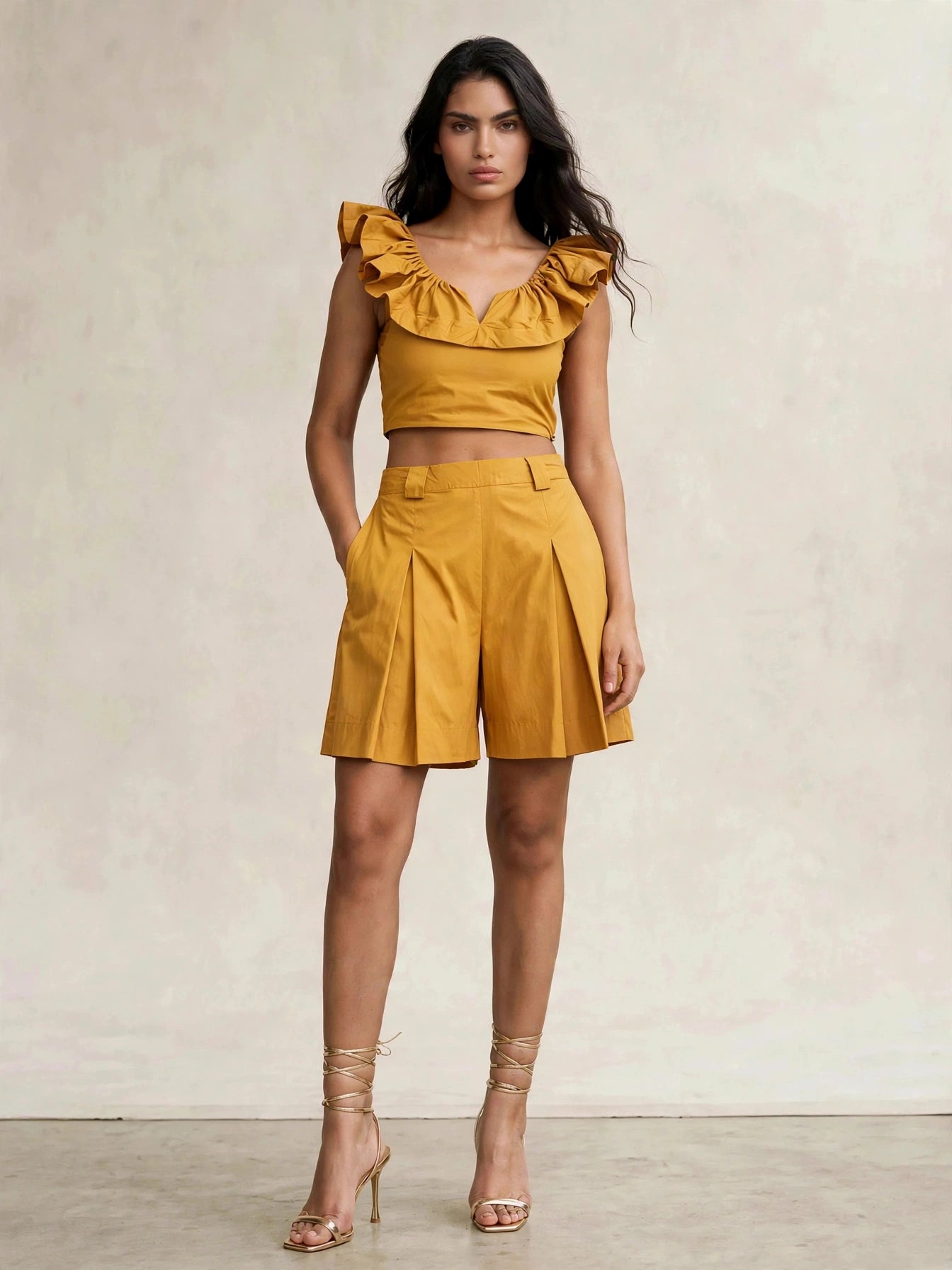The Petal Set - Mustard