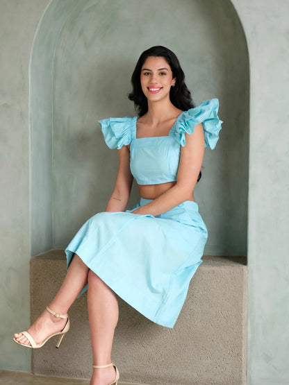 The Bloom Coord Set - Light Azure