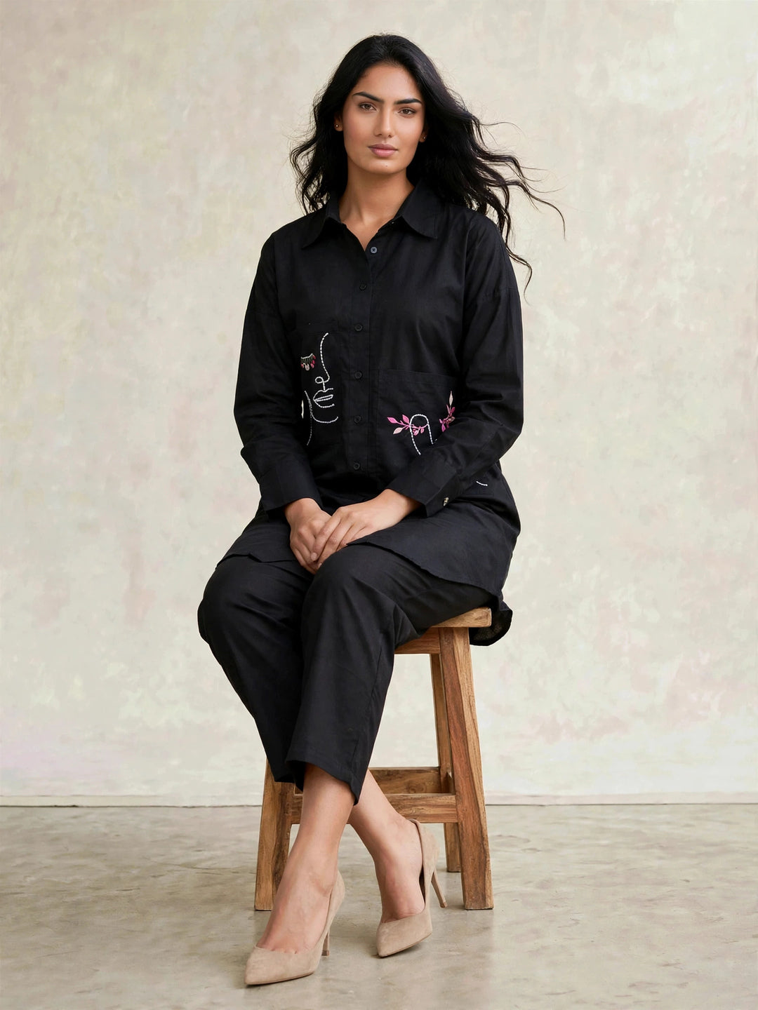 The Face Coord Set | Black