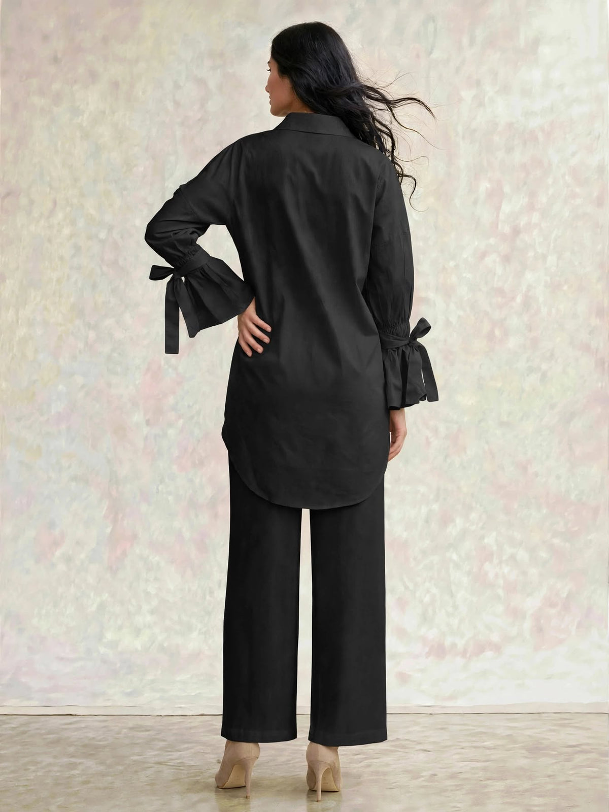 The Bow Coord Set | Black