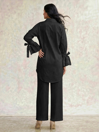 The Bow Coord Set | Black