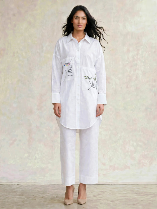The Face Coord Set | White