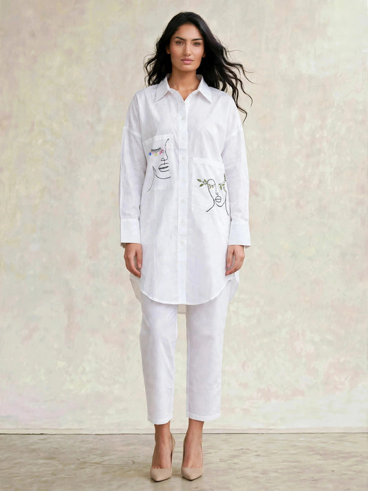 The Face Coord Set | White